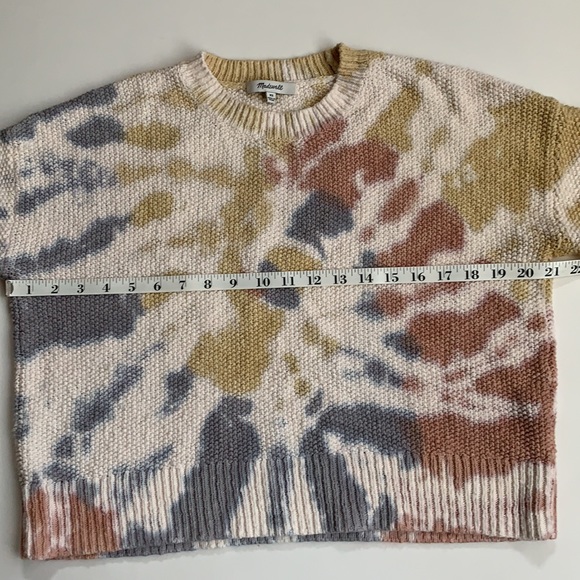 MADEWELL Tie Dye Westfield Pullover Sweater Size XS - Picture 8 of 15